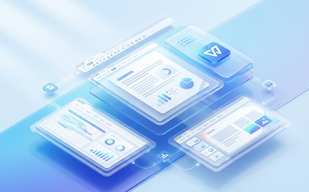 WPS Office 官方安装界面视觉图