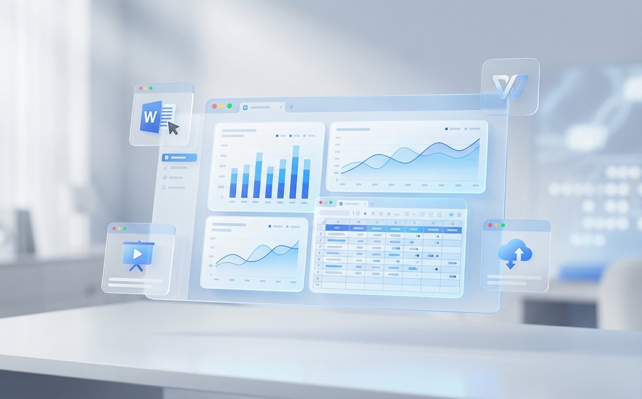 WPS 表格数据可视化与快捷键处理